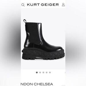 Kurt Geiger London Chelsea. Black size 40